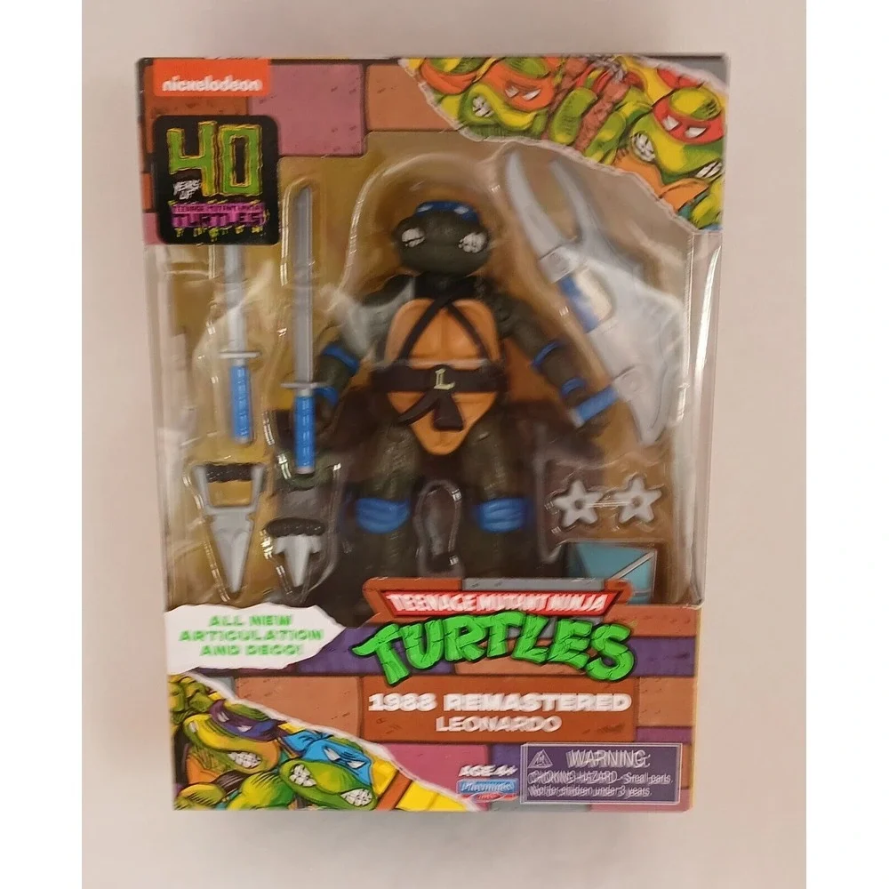 Leonardo-TMNT‎ 1988 Remastered Teenage Mutant Ninja Turtles New Release-IN HAND